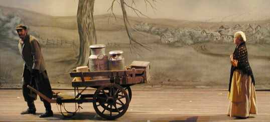 Fiddler on the roof: Tevye and Chava